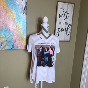 The Breakfast Club Short Sleeve T-shirt white XL